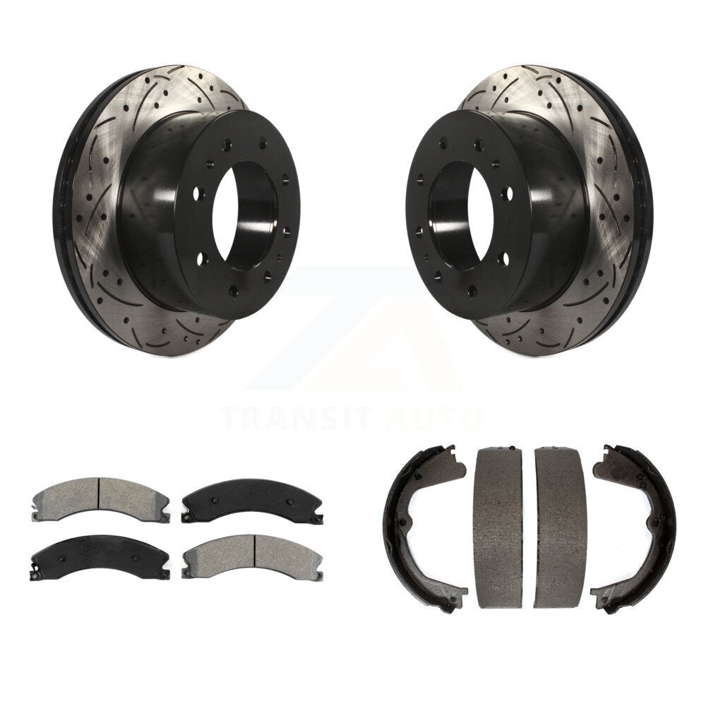 Transit Auto KDS-101328 Disc Brake Kit for 2011-2019 GMC Sierra 2500 HD, Chevrolet Suburban 3500 HD, Chevrolet Silverado 2500 HD - Rear