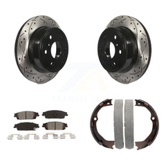 Transit Auto KDS-101329 Disc Brake Kit for 2014-2020 Chevrolet Suburban, Chevrolet Silverado 1500 LD and More - Rear