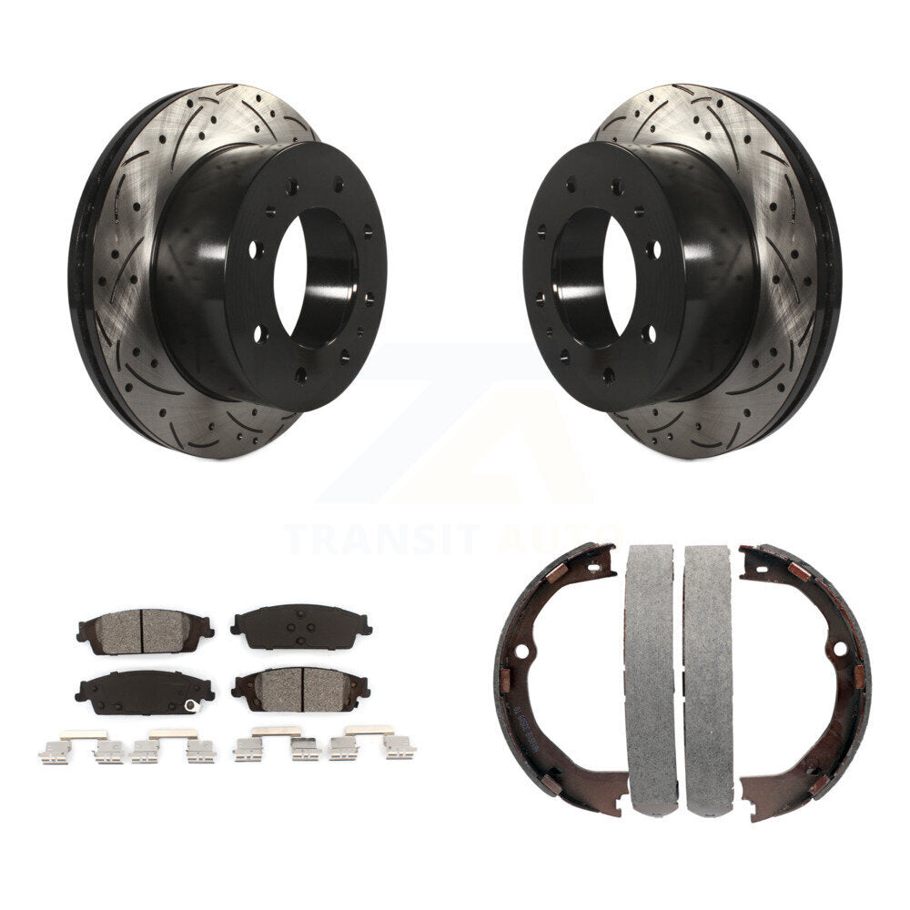 Transit Auto KDS-101330 Disc Brake Kit for 2017-2019 Chevrolet Suburban - Rear