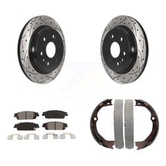 Transit Auto KDS-101331 Disc Brake Kit for 2019 Chevrolet Silverado 1500 LD, GMC Sierra 1500 Limited - Rear