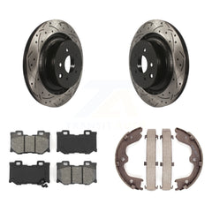 Transit Auto KDS-101335 Disc Brake Kit for 2009-2016 INFINITI Q60, INFINITI G37, Nissan 370Z - Rear