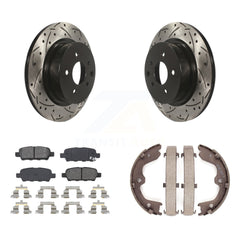Transit Auto KDS-101336 Disc Brake Kit for 2005-2022 Nissan Maxima, INFINITI QX50 and More - Rear