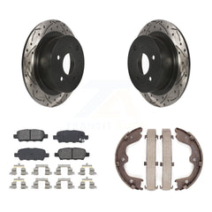 Transit Auto KDS-101337 Disc Brake Kit for 2002-2023 Nissan Altima, Nissan Maxima - Rear