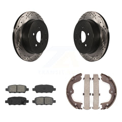 Transit Auto KDS-101340 Disc Brake Kit for 2003-2005 INFINITI FX35, INFINITI FX45 - Rear