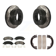 Transit Auto KDS-101345 Disc Brake Kit for 2008-2018 Chevrolet Express 2500, GMC Savana 2500 and More - Rear