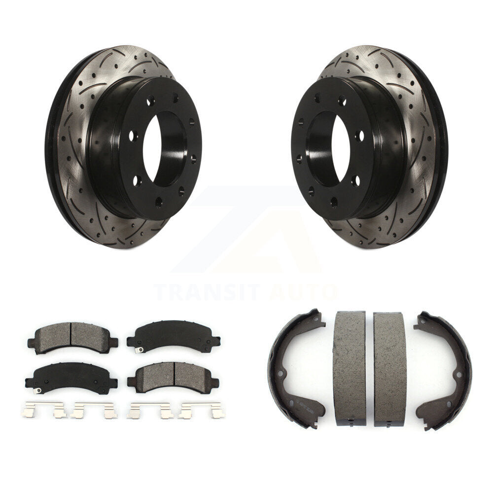 Transit Auto KDS-101346 Disc Brake Kit for 2008-2012 GMC Savana 3500 - Rear