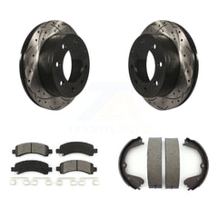 Transit Auto KDS-101347 Disc Brake Kit for 2012 GMC Savana 3500 - Rear