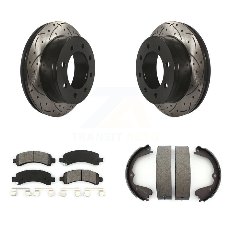 Transit Auto KDS-101348 Disc Brake Kit for 2008-2012 GMC Savana 3500 - Rear