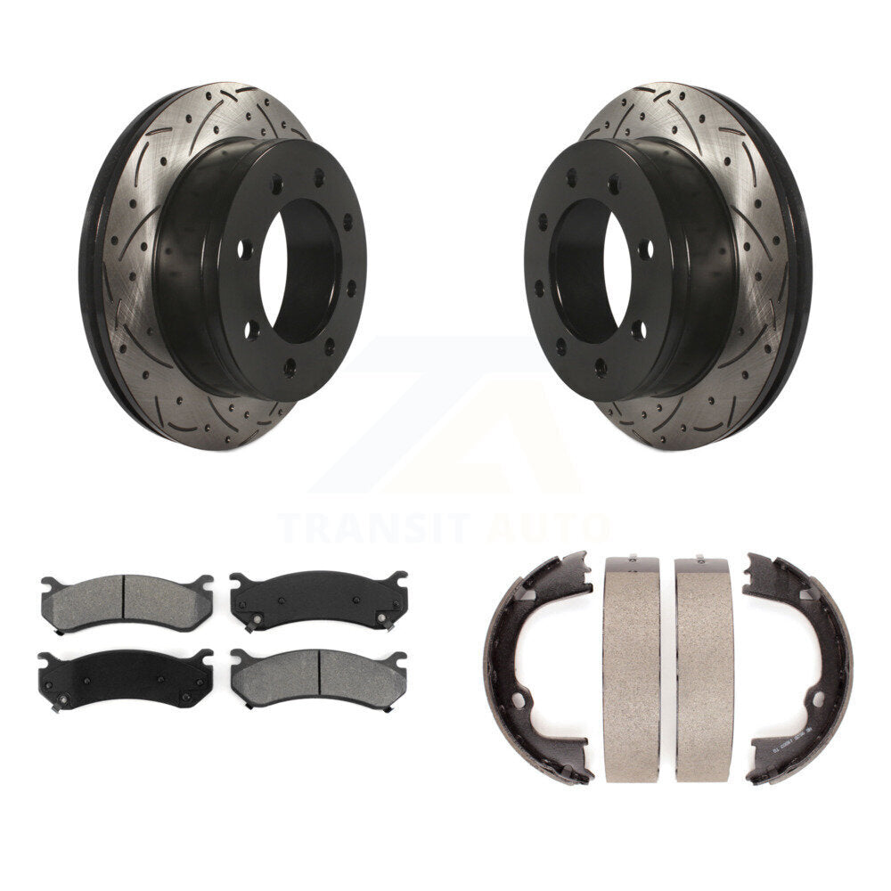 Transit Auto KDS-101349 Disc Brake Kit for 2007-2013 Chevrolet Silverado 2500 HD, Chevrolet Suburban 2500 and More - Rear