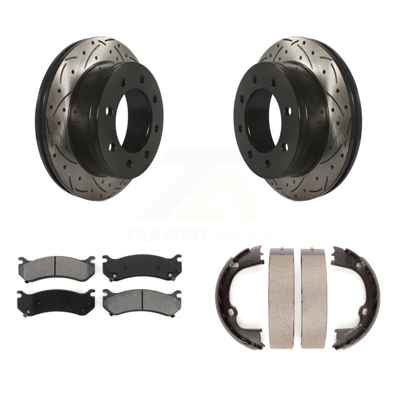 Transit Auto KDS-101349 Disc Brake Kit for 2007-2013 Chevrolet Silverado 2500 HD, Chevrolet Suburban 2500 and More - Rear