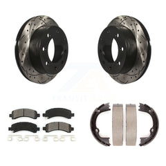 Transit Auto KDS-101350 Disc Brake Kit for 2009-2014 Chevrolet Express 3500, Chevrolet Express 2500, GMC Savana 2500 - Rear