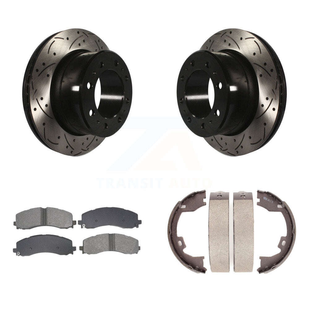 Transit Auto KDS-101355 Disc Brake Kit for 2019-2021 Ram 2500, Ram 3500 - Rear