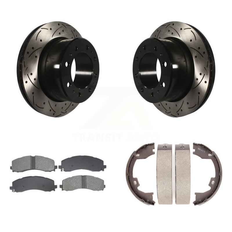 Transit Auto KDS-101355 Disc Brake Kit for 2019-2021 Ram 2500, Ram 3500 - Rear