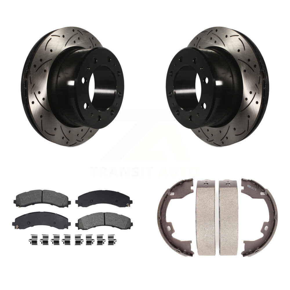 Transit Auto KDS-101356 Disc Brake Kit for 2020-2021 Ram 3500 - Rear