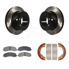 Transit Auto KDS-101357 Disc Brake Kit for 2021 Ram 3500 - Rear