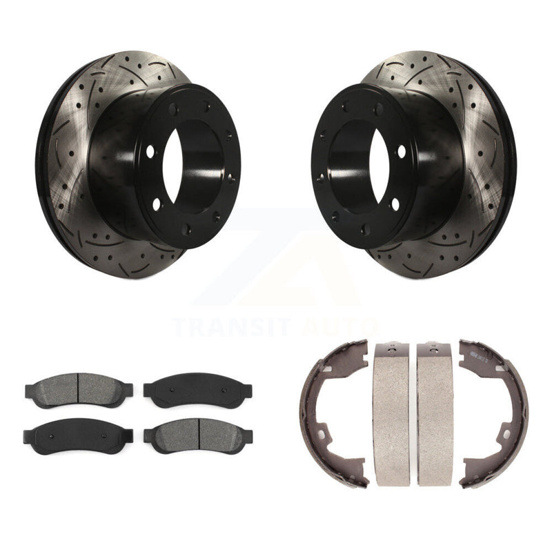 Transit Auto KDS-101360 Disc Brake Kit for 2008-2010 Ford F-350 Super Duty, Ford F-250 Super Duty - Rear