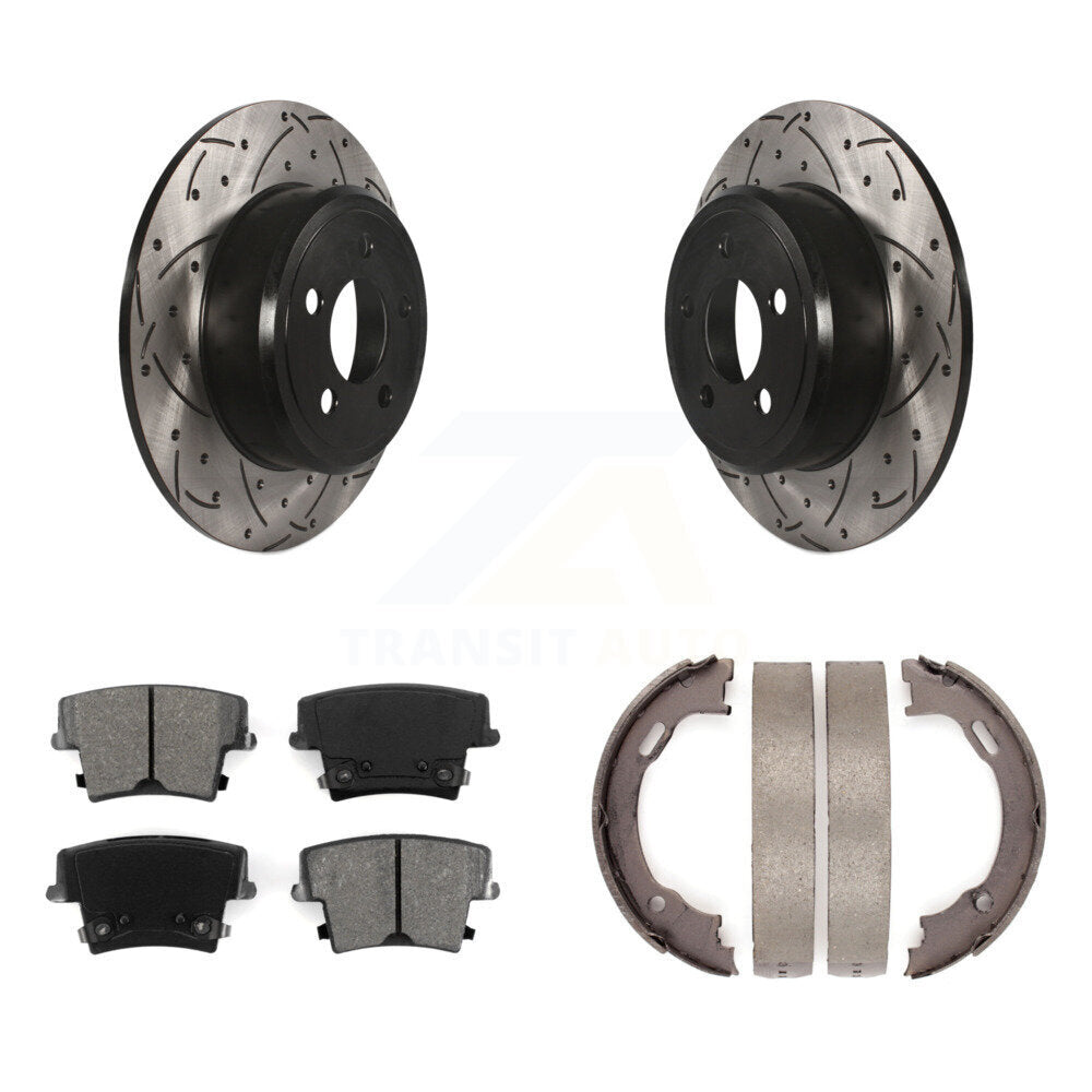 Transit Auto KDS-101363 Disc Brake Kit for 2005-2021 Dodge Challenger, Dodge Charger and More - Rear