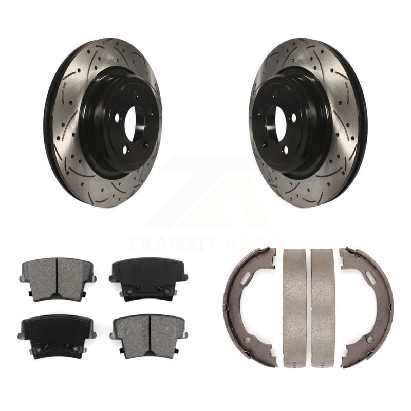 Transit Auto KDS-101364 Disc Brake Kit for 2006-2016 Dodge Charger, Dodge Magnum - Rear