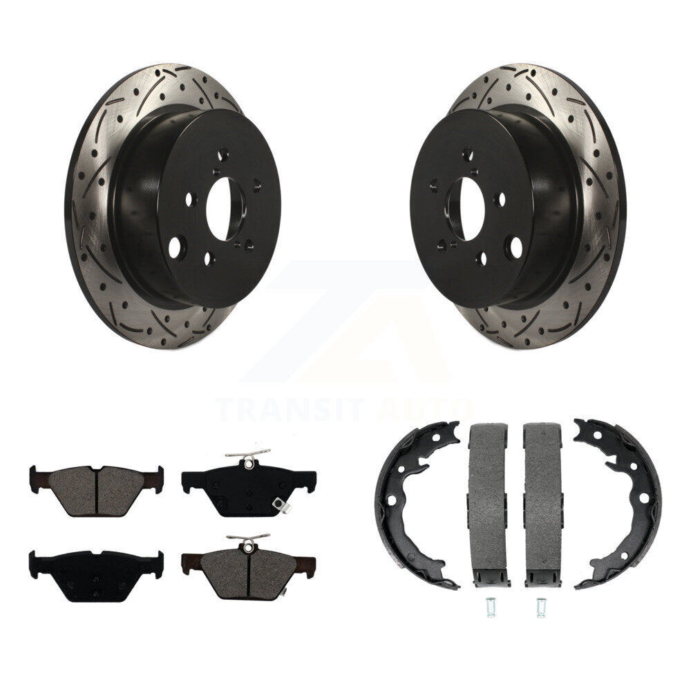 Transit Auto KDS-101369 Disc Brake Kit for 2019-2020 Subaru Crosstrek - Rear