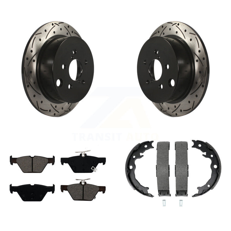 Transit Auto KDS-101369 Disc Brake Kit for 2019-2020 Subaru Crosstrek - Rear