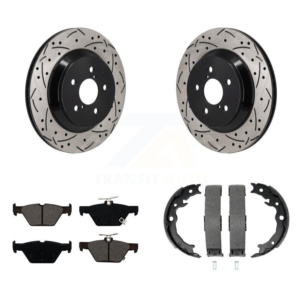 Transit Auto KDS-101370 Disc Brake Kit for 2021-2022 Subaru Crosstrek - Rear