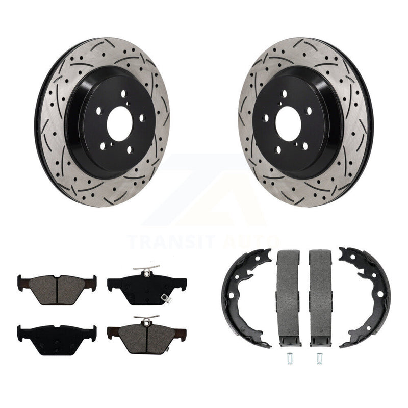 Transit Auto KDS-101370 Disc Brake Kit for 2021-2022 Subaru Crosstrek - Rear