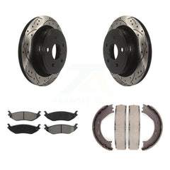 Transit Auto KDS-101371 Disc Brake Kit for 2002-2004 Dodge Ram 1500 - Rear