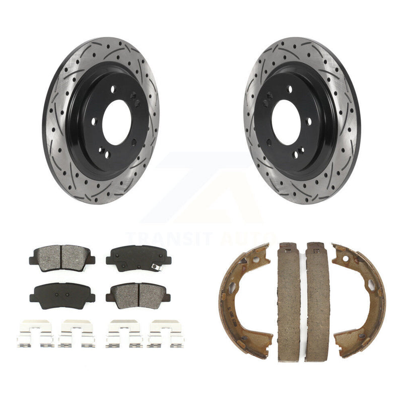 Transit Auto KDS-101378 Disc Brake Kit for 2013-2016 Kia Optima - Rear
