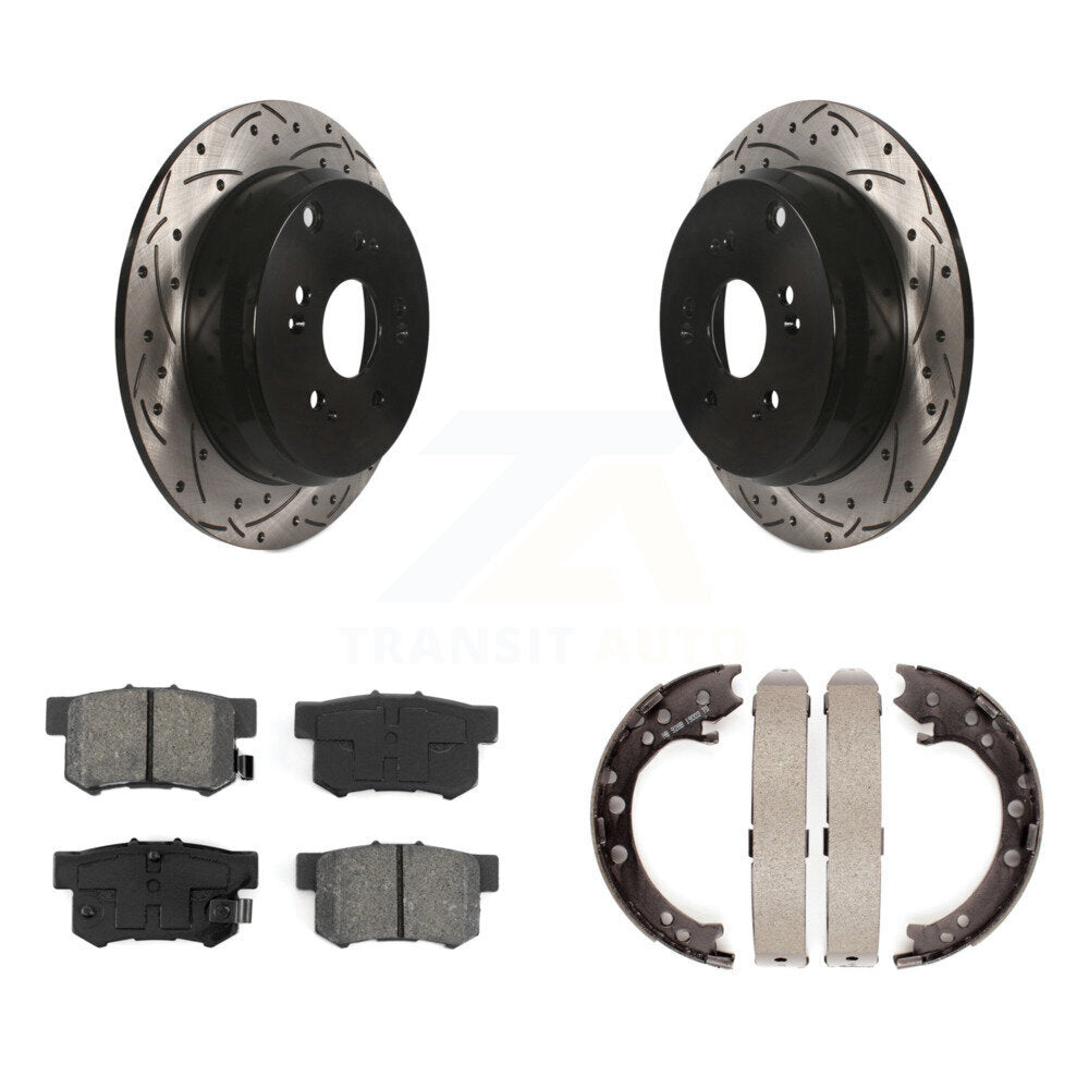 Transit Auto KDS-101380 Disc Brake Kit for 2007-2012 Acura RDX - Rear