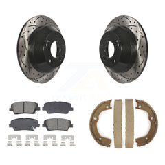 Transit Auto KDS-101381 Disc Brake Kit for 2010-2013 Kia Sorento, Hyundai Santa Fe - Rear
