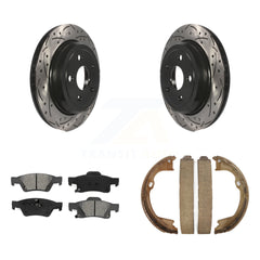 Transit Auto KDS-101383 Disc Brake Kit for 2011-2022 Jeep Grand Cherokee WK, Dodge Durango, Jeep Grand Cherokee - Rear