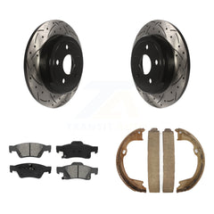 Transit Auto KDS-101384 Disc Brake Kit for 2011-2017 Dodge Durango, Jeep Grand Cherokee - Rear