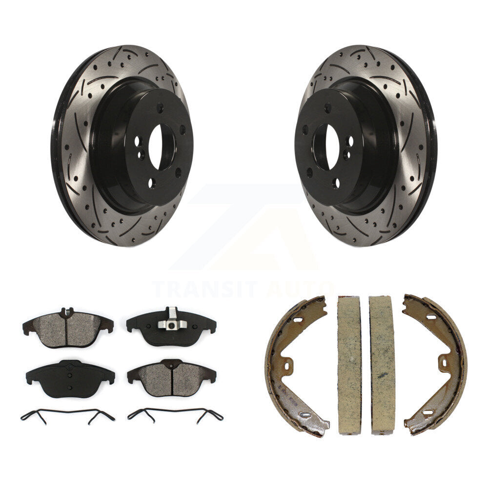 Transit Auto KDS-101389 Disc Brake Kit for 2010-2015 Mercedes-Benz GLK250, Mercedes-Benz GLK350 - Rear