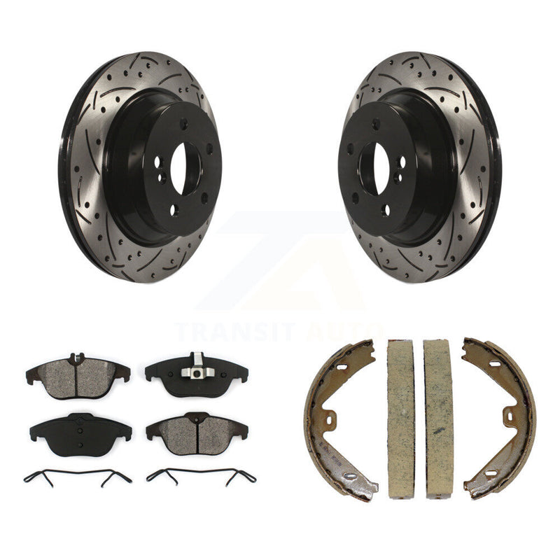 Transit Auto KDS-101389 Disc Brake Kit for 2010-2015 Mercedes-Benz GLK250, Mercedes-Benz GLK350 - Rear