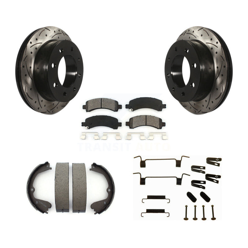 Transit Auto KDS-101393 Disc Brake Kit for 2008-2012 GMC Savana 3500 - Rear