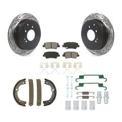 Transit Auto KDS-101397 Disc Brake Kit for 2016-2022 Hyundai Tucson, Kia Sportage - Rear