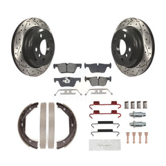 Transit Auto KDS-101405 Disc Brake Kit for 2015-2018 BMW 320i xDrive, BMW 428i xDrive, BMW 428i xDrive Gran Coupe - Rear