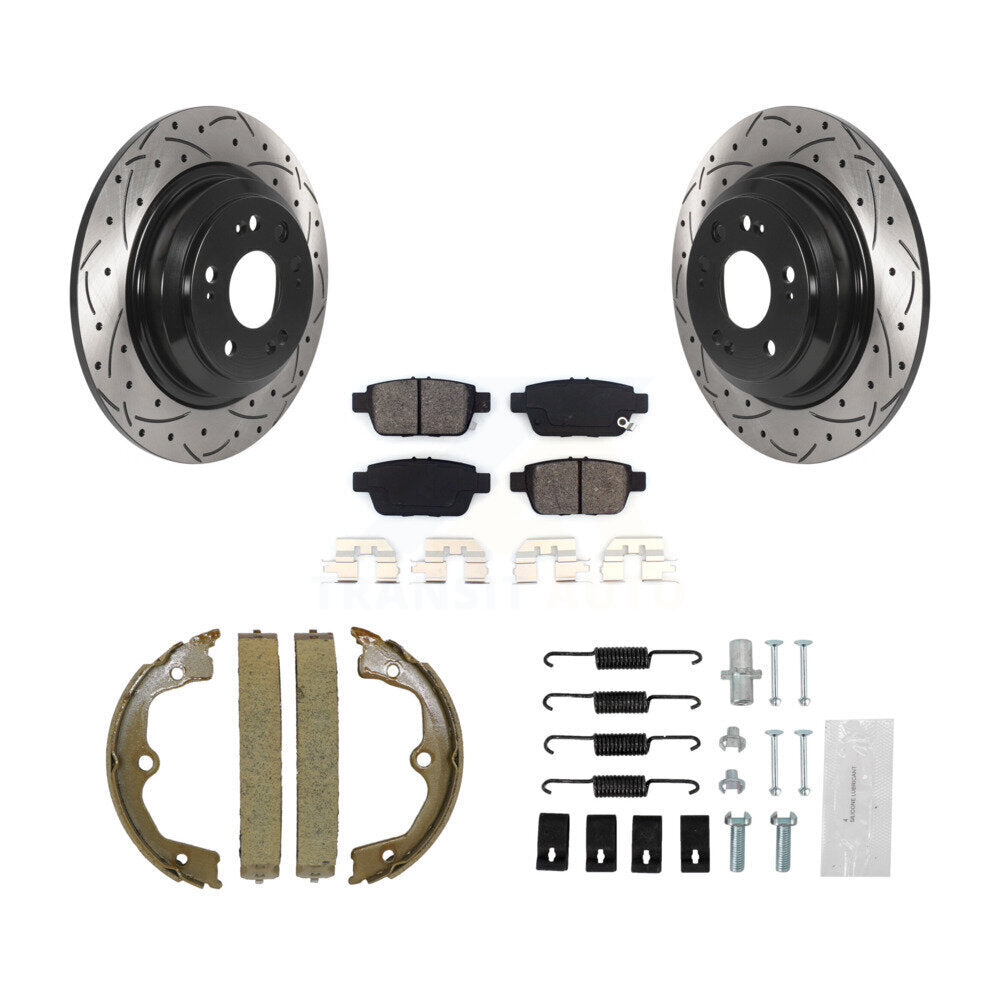 Transit Auto KDS-101412 Disc Brake Kit for 2009-2014 Acura TL - Rear