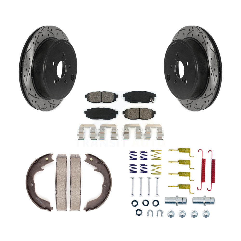 Transit Auto KDS-101413 Disc Brake Kit for 2010-2012 Subaru Legacy, Subaru Outback - Rear
