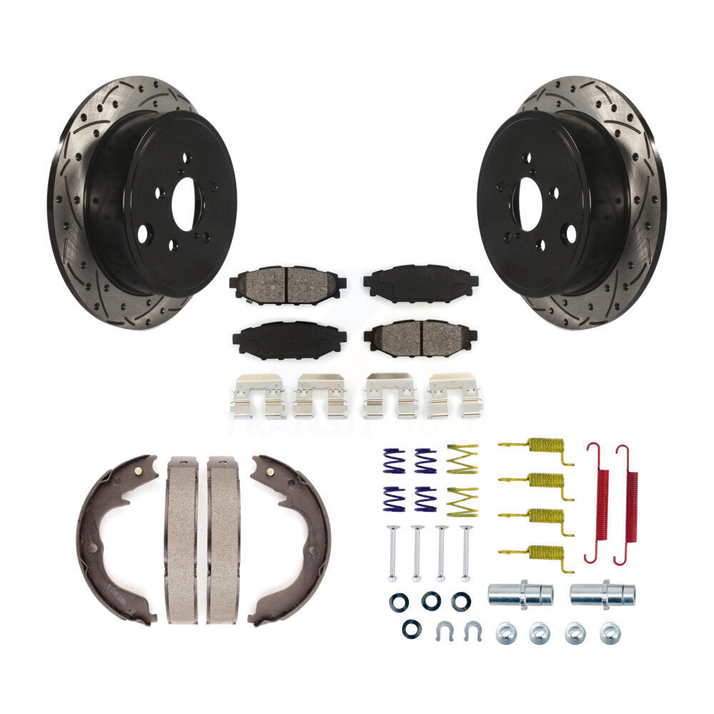 Transit Auto KDS-101414 Disc Brake Kit for 2010-2012 Subaru Legacy, Subaru Outback - Rear