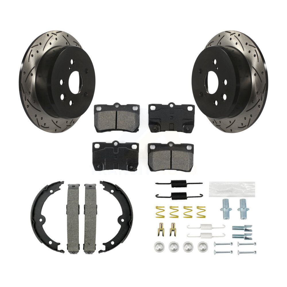 Transit Auto KDS-101415 Disc Brake Kit for 2006-2013 Lexus IS250 - Rear