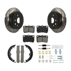 Transit Auto KDS-101415 Disc Brake Kit for 2006-2013 Lexus IS250 - Rear
