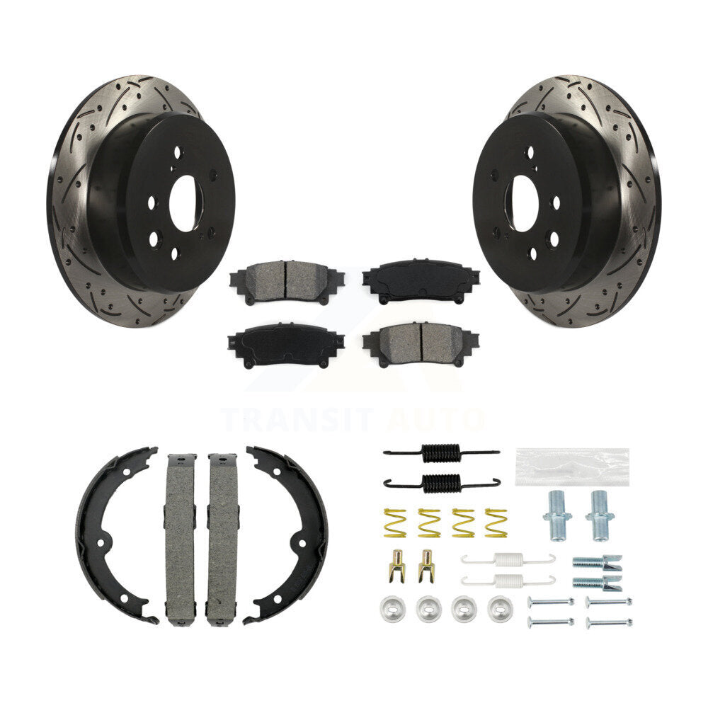 Transit Auto KDS-101416 Disc Brake Kit for 2014-2015 Lexus IS250 - Rear