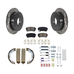 Transit Auto KDS-101417 Disc Brake Kit for 2010-2016 Kia Sportage, Hyundai Tucson - Rear