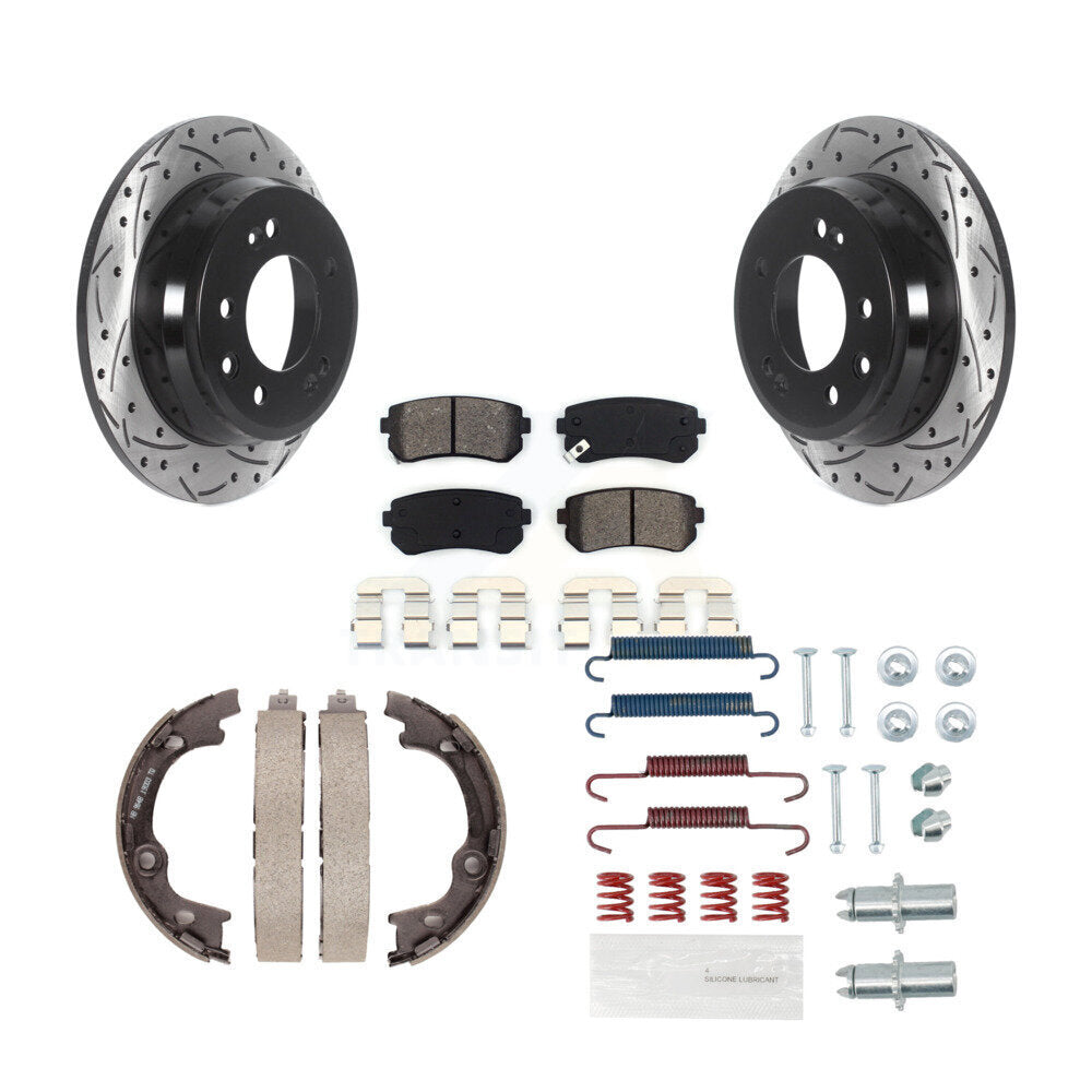 Transit Auto KDS-101418 Disc Brake Kit for 2010-2015 Hyundai Tucson - Rear