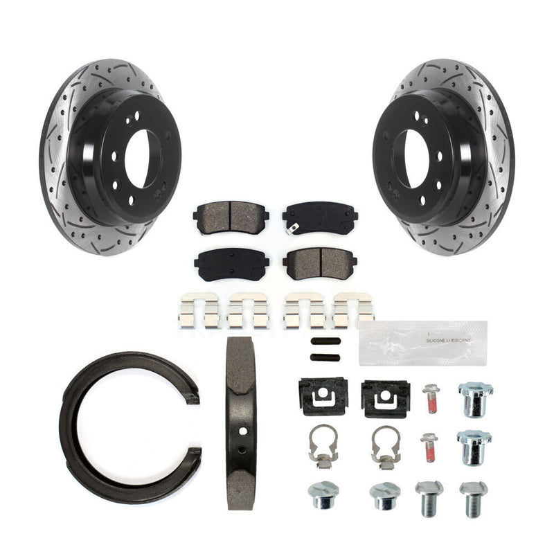 Transit Auto KDS-101419 Disc Brake Kit for 2011-2016 Kia Sportage - Rear