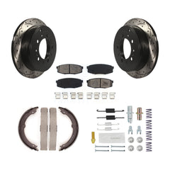Transit Auto KDS-101420 Disc Brake Kit for 2007-2021 Lexus LX570, Toyota Land Cruiser and More - Rear