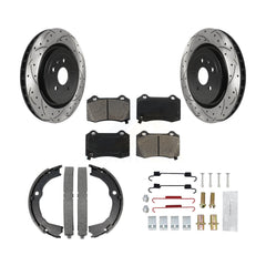 Transit Auto KDS-101422 Disc Brake Kit for 2009-2015 Cadillac CTS, Chevrolet Camaro - Rear