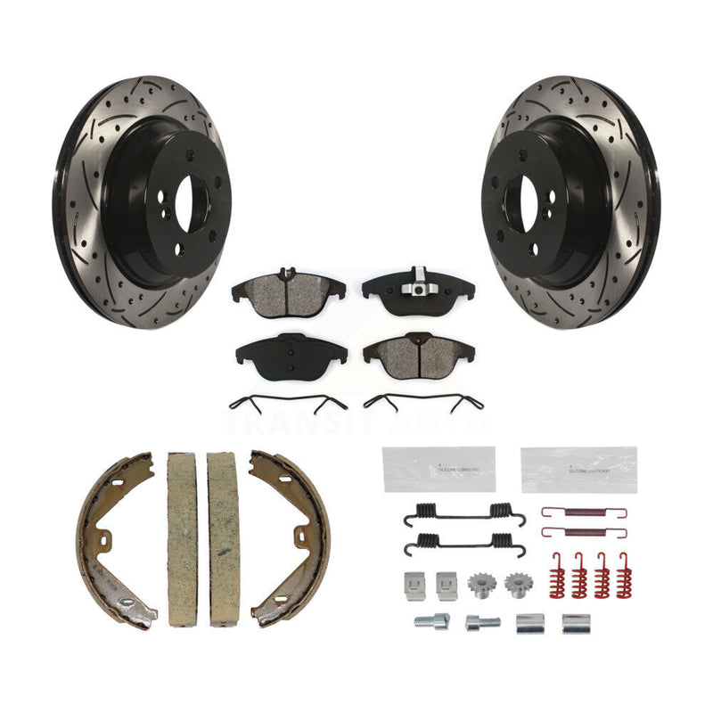 Transit Auto KDS-101430 Disc Brake Kit for 2010-2015 Mercedes-Benz GLK250, Mercedes-Benz GLK350 - Rear