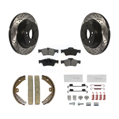 Transit Auto KDS-101431 Disc Brake Kit for 2010-2016 Mercedes-Benz E350, Mercedes-Benz E400, Mercedes-Benz CLS400 - Rear